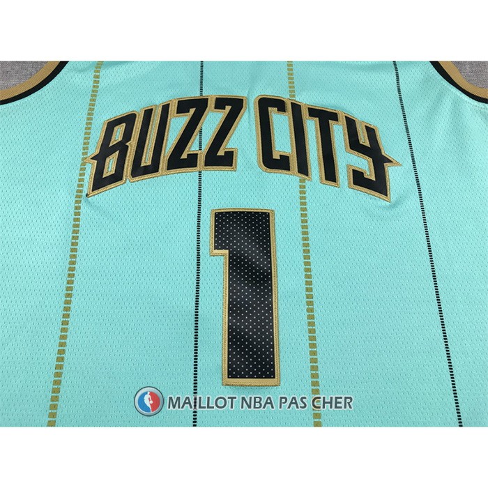 Maillot Charlotte Hornets Lamelo Ball NO 1 Ville Vert